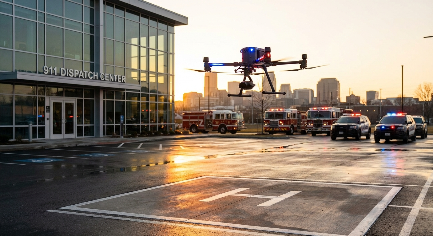 Police drone first responder