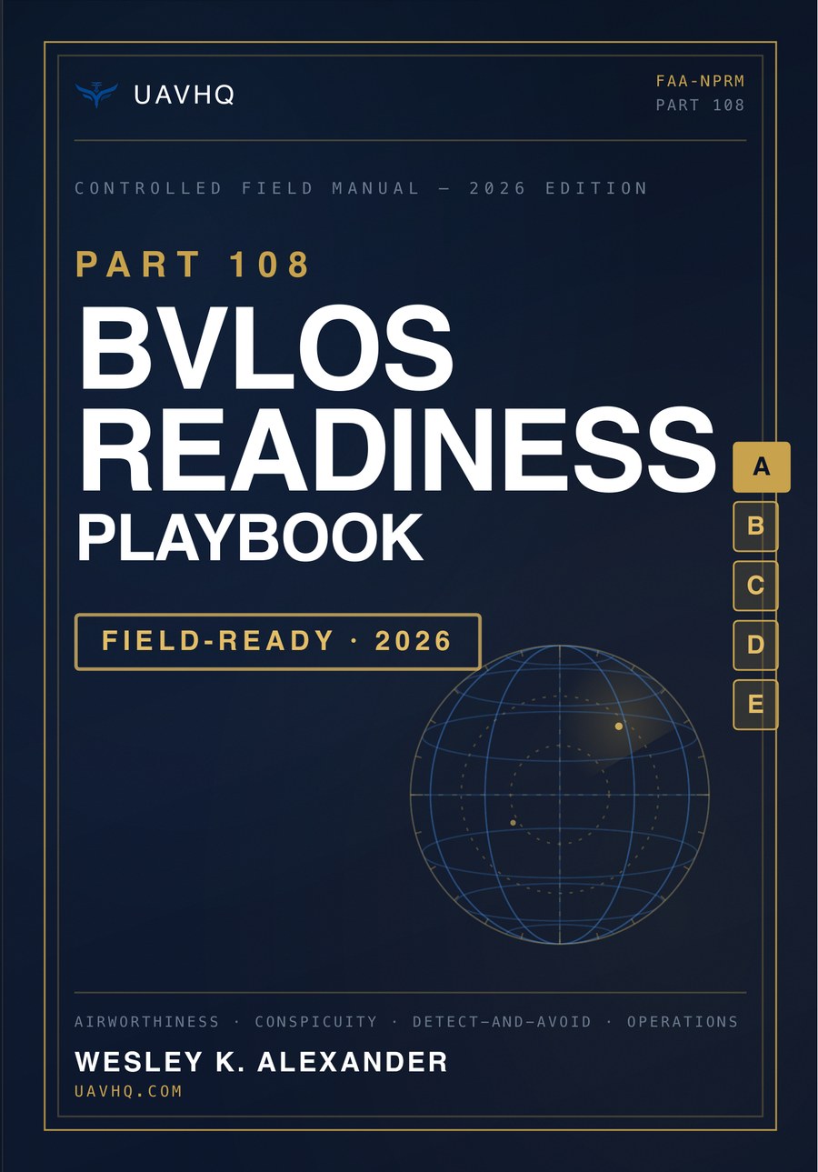 Part 108 BVLOS Readiness Playbook cover